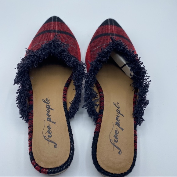 Free People | Red Camo Mules - Picture 3 of 5